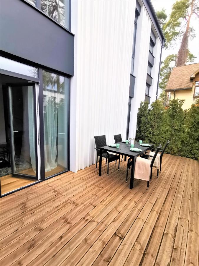 Design Apartment Loft Majori With Large Terrace Jūrkalne Extérieur photo